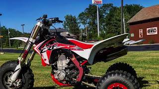 2015 CRF450R Trike Conversion Test Ride [upl. by Nileve4]