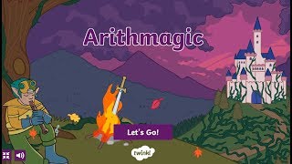 Twinkl Go  NEW Arithmagic Game Clip [upl. by Ibbie]