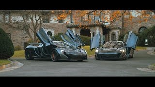 McLaren Special Operations MSO  McLaren MSO HS amp McLaren P1 in Sterling Grey 4K [upl. by Jarret]