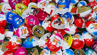 ASMR Crazy Egg Opening  215 yummykinder satisfying kinderjoy asmr kinder kindersurprise [upl. by Alekram]