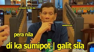 Duterte  Sipain ko sila bwelta nya sa House quad comm Idiots [upl. by Narine443]