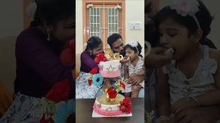 😍எங்கள் திருமண நாளில் ரீத்தா செய்த Heart Spacer Theme Cake❤️ [upl. by Hartzell]