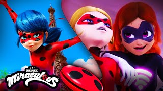 🇧🇷 MIRACULOUS  🐞 Compilação 1 🐾 EPISÓDIOS COMPLETOS ▶️ 1 HORA [upl. by Amersham]