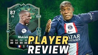 Nordi Mukiele Winter Wildcards EAFC 24 REVIEW [upl. by Jillayne178]