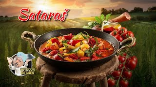 Sataraš à la Balkan Traditionelles Rezept für Sataraš  Schmorgericht mit Paprika amp Tomaten [upl. by Enicar]