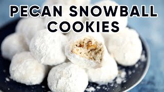 Pecan Snowball Cookies [upl. by Rinum]