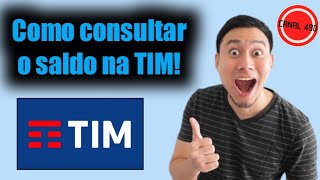 Como consultar o saldo na TIM [upl. by Sharity]