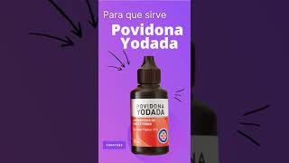 Povidona Yodada para que sirve 💊  ForoTube [upl. by Norraf730]