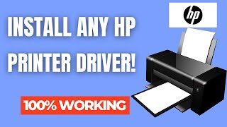 Download amp Install Any HP Printer Drivers 2023  HP Printer Software Installation Guide [upl. by Caruso]