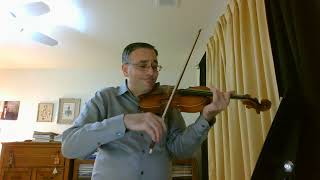 Sonata for Violin and Continuo No 4 in DMajor first movement Handel [upl. by Eiznekcam120]