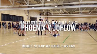 Easter Classic 2023  u16 Girls Div C1  Darebin Phoenix v Joflow Academy [upl. by Manley]