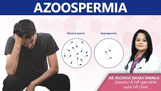 LowNil Sperm Count What Causes Azoospermia  Dr Richika Sahay Shukla  India IVF Clinic [upl. by Liahus68]