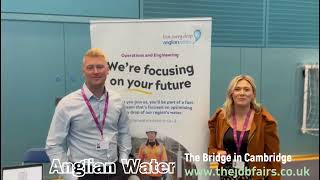 Anglian Water at The Bridge Jobs Fair in Cambridge on Friday 30th August 2024 [upl. by Akirehs]