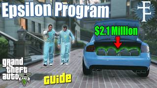 How To Earn 21Million on Epsilon Program  GTA 5 Story Mode [upl. by Purse525]