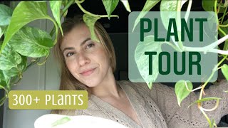 HOUSEPLANT TOUR  Spring 2022  All my houseplants  300 plants [upl. by Geraud]