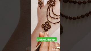 Mehndi design youtubeshorts mehndi hennatattoo [upl. by Llenwahs]