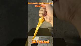 3D Printed「Microtech Jagdkommando Knife Toy」 [upl. by Devora]