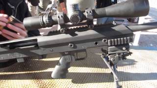 Bluegrass Armory Moonshiner Sniper Rifle  SHOT Show 2012 [upl. by Shantee]