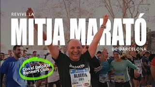 Lo mejor de la Mitja Marató de Barcelona 2024  Deloitte España [upl. by Wehttam]