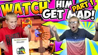 HE GETS SO MAD WHEN THIS HAPPENS LOL Clash Royale [upl. by Llatsyrk]