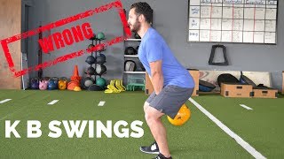 Kettlebell SwingsYoure Doing It WRONG [upl. by Navinod]