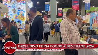 En Miami visitamos la feria Food amp Beverage conversamos con Katherine Gantier [upl. by Oilisab400]