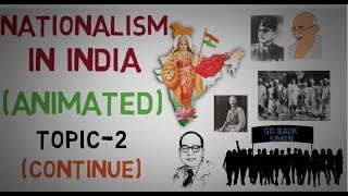 NATIONALISM IN INDIA  PART4 of 10 [upl. by Eimilb533]