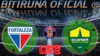 Fortaleza x Cuiabá ao vivo campeonato brasileiro Série A 2024  NARRAÇÃO [upl. by Ramaj120]