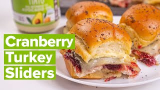 Turkey Cranberry Sliders [upl. by Nira]