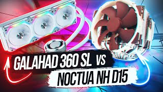 ВОДА или ВОЗДУХ Как Правильно Выбрать Охлаждение ЦП Lian Li Galahad SL Edition 360 vs Noctua NHD15 [upl. by Alleusnoc]