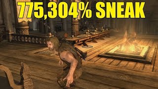 OP Skyrim  Breaking Sneak [upl. by Nika]