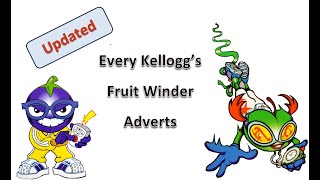 Every Kelloggs Fruit Winder Sweet Advert Compilation 200006 [upl. by Ole647]