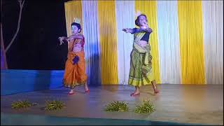 Pindare Palasher bon dance by Srinithiপিন্দারে পলাশের বন [upl. by Gustafsson]