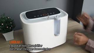 Tutorial Pemakaian Oxygen Concentrator Owgels OZ108TM0  How To Manual [upl. by Liam284]