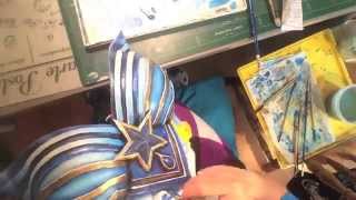 Sailor Mercury Armour Breastplate Painting  Timelapsed [upl. by Adnawot]