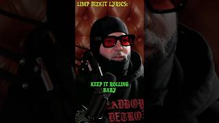 A Goblin Spits Limp Bizkit lyrics in front of quotDefinitely notquot FredDurst limpbizkit y2k numetal [upl. by Licna]