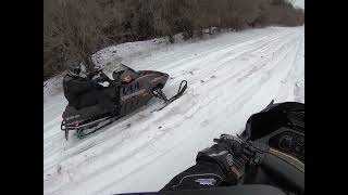 Arctic cat Thundercat Vs Thundercat 1000 ccs drag race Part 1 [upl. by Schwejda]