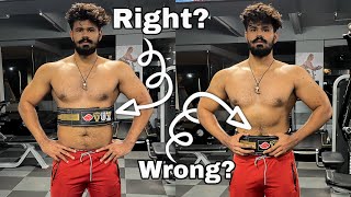 How to use powerlifting belt correctly  3 easy steps [upl. by Isaacs957]