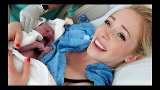 BEAUTIFUL HOSPITAL LIVE BIRTH VLOG INDUCTION  Janna and Braden Family Baby Girl Birth Story [upl. by Toor347]