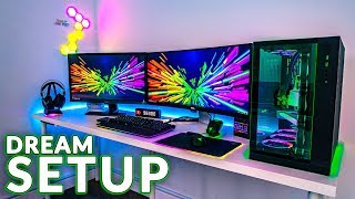 Building My DREAM Razer GAMING SETUP [upl. by Atterrol]