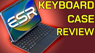 ESR Rebound Magnetic Keyboard Case iPad 10thGen REVIEW  ChaseYama Tech [upl. by Yejus]