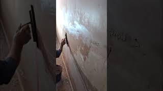 Wall Plastering for home refurbishment in the UK [upl. by Ahsekal]