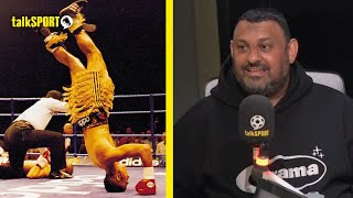 Prince Naseem REVEALS It Was A HUGE RISK Doing The Front Flip Over The Ropes 👀🔥 [upl. by Abih]