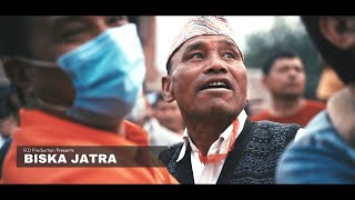 Biska Jatra  Bhaktapur  New Year 2078  Cinematic Video  Nepal [upl. by Arenat]