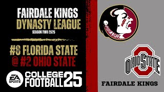 FAIRDALE KINGS  Florida State vs Ohio State [upl. by Aerdnaz]