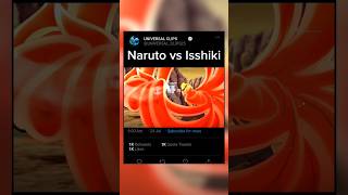 Naruto  baryon mode  vs Isshiki narutoedit naruto isshiki anime animeedit  with filter [upl. by Sug]