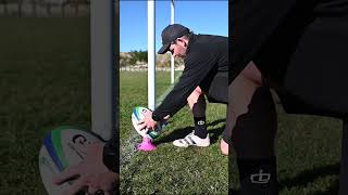 How To Set A Rugby Ball Up On A Kicking Tee rugbybricks RBVortex Mid Cut 92mm  NZ Made [upl. by Dempster]