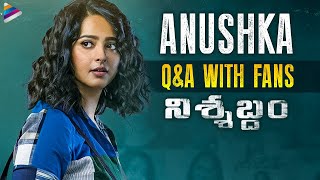 Anushka QampA With her Fans  Nishabdham Movie  Anushka Shetty  Madhavan  Telugu FilmNagar [upl. by Arrio]