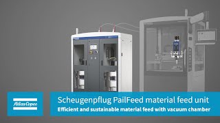 Sustainable material feeding unit with vacuum chamber  Scheugenpflug [upl. by Steen]