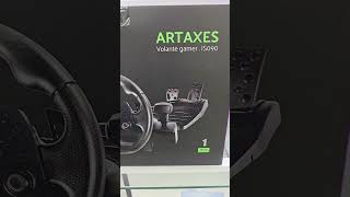 Artaxes O Volante Gamer que Faz Você Dirigir Melhor que na Vida Real Será Verdade shorts gamer [upl. by Nirhtak900]